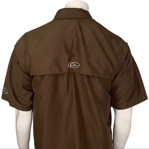 Drake Vented Wingshooter's Short Sleeve Casual Lightweight Shirt Mens Me… - Picture 8 of 12